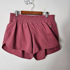Lululemon Women's Size 12 Tracker Running Shorts V 4" in Lush Pink FLAW